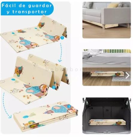 Tapete alfombra plegable para niños