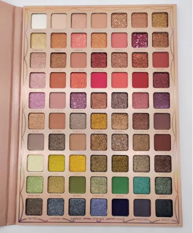 PALETA DE SOMBRAS 70 COLORES