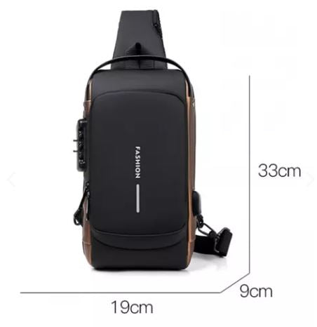 Bolso Antirrobo Deportivo Con Carga USB