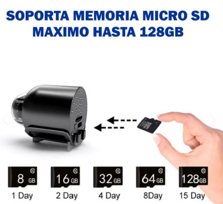 Mini Camara Hd 1080p Visión Nocturna