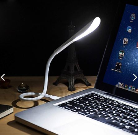 Luz Led De Lectura Usb Flexible Portátil