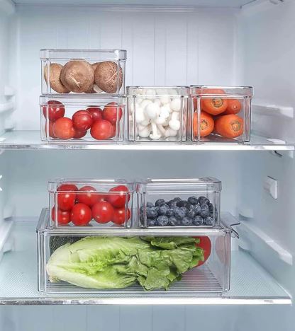 CONTENEDORES PARA REFRIGERADOR NEVERA 7 CONTENEDORES